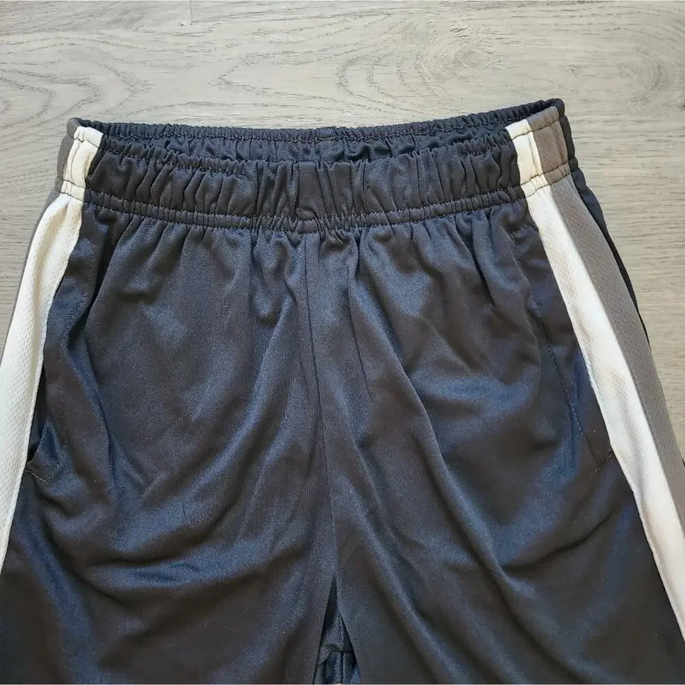 RBX Boy's Athletic Activewear Casual Everyday Pull On Black Shorts Small S 8